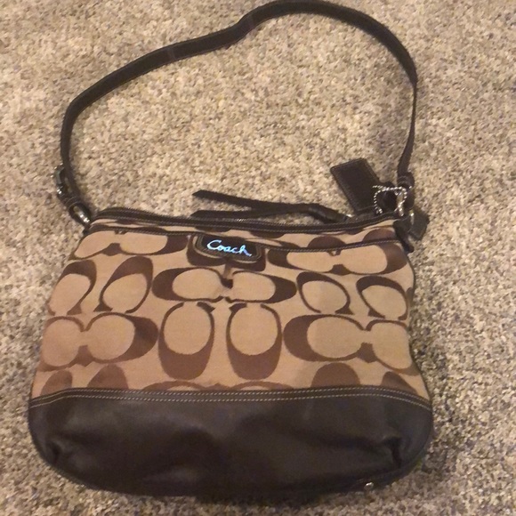 COACH Park Signature Bag - Picture 2 of 8